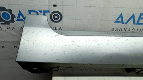 Left threshold Toyota Camry v55 15-17 USA silver, dents, scratches, chips, broken fastener