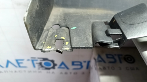 Left threshold Toyota Camry v55 15-17 USA silver, dents, scratches, chips, broken fastener