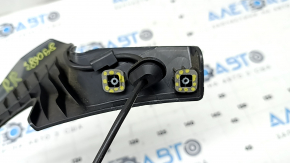The right Kia Sorento 21-25 trunk lid position sensor has broken mounts.