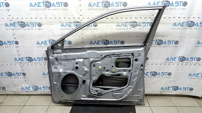 Bare front right door Toyota Camry v55 15-17 USA, silver 1J9, dents, scratches