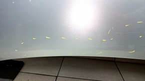 Naked hood Toyota Camry v55 15-17 USA, steel, silver 1J9, bump, scratches, chips, rust in chips