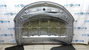 Naked hood Toyota Camry v55 15-17 USA, steel, silver 1J9, bump, scratches, chips, rust in chips