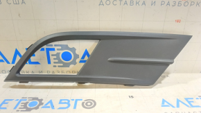 Front bumper grille, right side, VW Jetta 15-18 USA, under fog lights