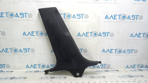 Honda Civic X FC 16-21 4d black center pillar trim, lower left, scratches