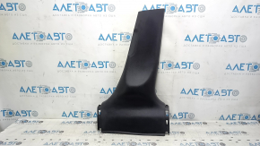 Acura ILX 13-15 lower right center pillar trim, black, scratches