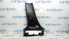 Acura ILX 13-15 lower right center pillar trim, black, scratches