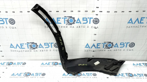 Left front bumper lip for Kia Sorento 21-24 HEV, PHEV structure, with US reflectors