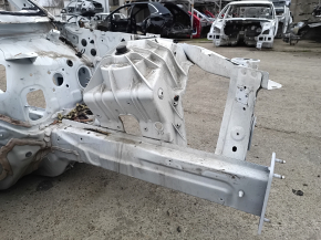 Front left quarter panel of Alfa Romeo Giulia 17-25 on the body, blue
