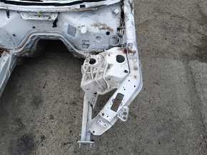 Front left quarter panel of Alfa Romeo Giulia 17-25 on the body, blue