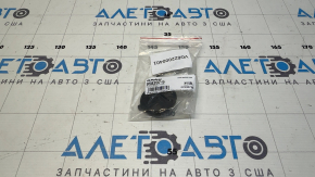 Front bumper tow hook cap left VW Touareg 11-14