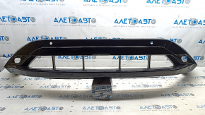 Nissan Ariya 23-25 front bumper lip for parking sensors, gloss black, scratches
