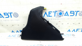 Front right center console trim for Toyota Camry V55 15-17 USA, black