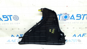 Front right center console trim for Toyota Camry V55 15-17 USA, black