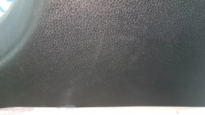 Lower left center pillar trim for 2007-2009 Acura MDX, black, scratches