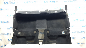 Rear floor covering for Toyota Camry v55 15-17 usa, black, for cleaning