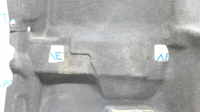 Rear floor covering for Toyota Camry v55 15-17 usa, black, for cleaning