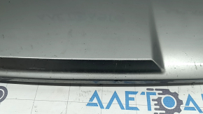 Front bumper center lip Kia Sorento 21-24 HEV, PHEV silver, cracks in fasteners, scratches