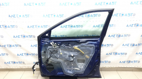 Nissan Rogue 14-20 keyless front right door assembly, blue RBY, bumpers