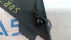 Left rear bumper cover for Kia Sorento 21-24 HEV, PHEV, cracks in fasteners, scratches