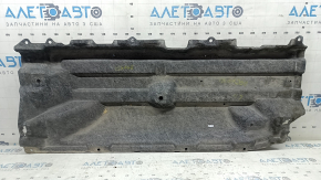 Front left underbody protection for Nissan Rogue 21-24 US built, dented, with tears