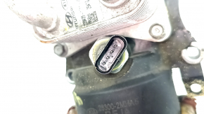 Engine oil filter housing with cooler Kia Sorento 21-25 HEV, PHEV with cover