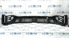 Kia Sorento 21-24 HEV, PHEV front bumper lower grille, gloss black, for radar, fog lights and parking sensors, without brackets and plugs, broken fasteners
