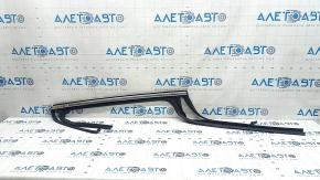 Upper rear right door molding for Kia Sorento 21-23 HEV, PHEV, chrome, with seal