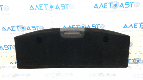 Rear trunk floor of a 14-20 Nissan Rogue, black, for 2 rows, scratches on the handle