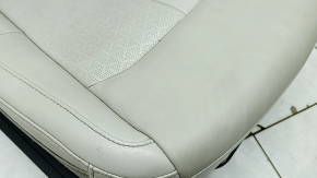Left 2nd row seat for Kia Sorento 21-24 HEV, PHEV, perforated, gray leather