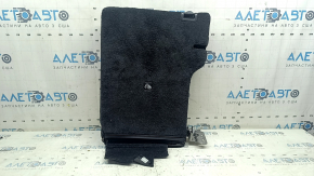Right rear seat backrest, 2nd row, Nissan Rogue 21-25, black and gray cloth, US built, needs cleaning, dented