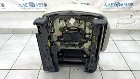 Left 2nd row seat for Kia Sorento 21-24 HEV, PHEV, perforated, gray leather