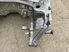 Front left quarter panel of Kia Sorento 21-24 HEV, PHEV on the body, silver