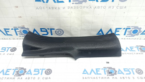 Rear left door sill plate for Infiniti QX50 19-25, black, scratches