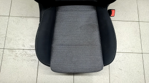 Nissan Rogue 21-25 passenger seat without airbag, manual, black and gray cloth, US built, dry cleanable