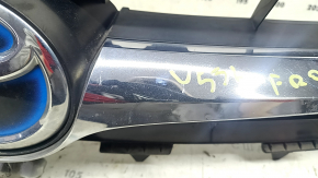 Toyota Camry V55 15-17 USA Hybrid radiator grill with emblem, broken mount, missing fragment, sand