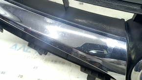 Toyota Camry V55 15-17 USA Hybrid radiator grill with emblem, broken mount, missing fragment, sand