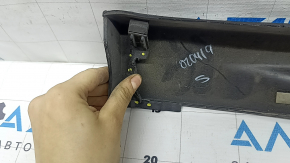 Lower rear left door trim Infiniti QX50 19-25 structure, broken fastening, scratches, broken fastenings, tears