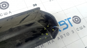 Lower rear left door trim Infiniti QX50 19-25 structure, broken fastening, scratches, broken fastenings, tears