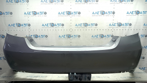 Rear bumper bare Toyota Camry v55 15-17 USA silver 1J9, worn, cracked, scratches