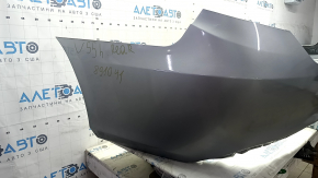Rear bumper bare Toyota Camry v55 15-17 USA silver 1J9, worn, cracked, scratches