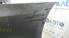 Rear bumper bare Toyota Camry v55 15-17 USA silver 1J9, worn, cracked, scratches