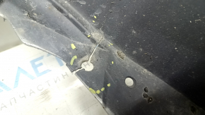 Rear bumper bare Toyota Camry v55 15-17 USA silver 1J9, worn, cracked, scratches