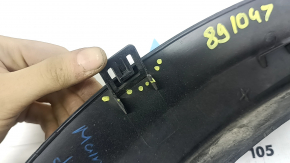 Rear right fender arch trim Infiniti QX50 19-20 scratches, break fastening
