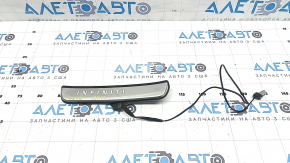 Infiniti QX50 19-22 chrome rear outer door sill plate with backlight, scratches