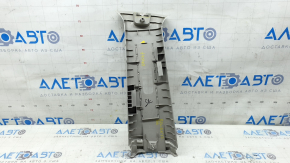 Nissan Rogue 14-20 center pillar trim, upper right belt, gray, broken mount, needs cleaning