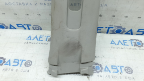 Nissan Rogue 14-20 center pillar trim, upper right belt, gray, broken mount, needs cleaning