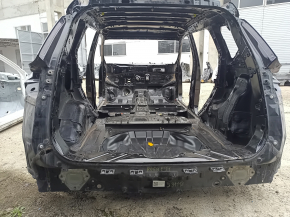 Nissan Rogue 21-24 US body-mounted rear panel, black
