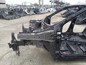 Front left quarter panel for Nissan Rogue 21-24 US built, on body, black