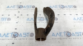 The front right shock absorber fork of the BMW X5 F15 14-18 is rusty.