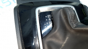Nissan Rogue 17-18 black gearshift pad, scratches, no cap, broken mounts